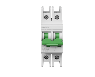 IP65 DC Miniature Circuit Breaker 600V 63A 2POLE DC MCB SAA/ TUV معتمدة BB1-63